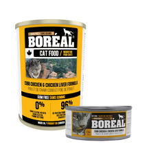 Load image into Gallery viewer, Boréal - Chicken &amp; Chicken Liver Cat Food - Complete Diet - Grain Free - All Breed Cat Food - Canadian Chicken - Made in Canada