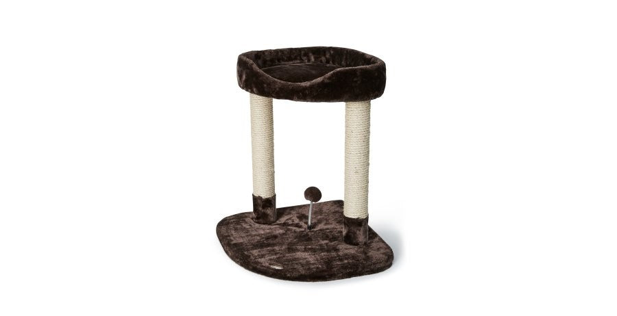 Bud'z - CLassic Two Level Cat Tree - Brown