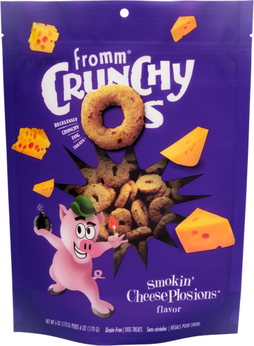 Fromm - Crunchy O's Smokin' CheesePlosions Dog Treats