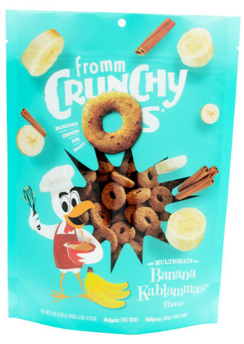 Fromm - Crunchy O's Banana Kablammas Dog Treats