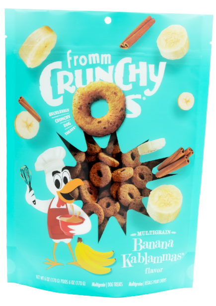 Fromm - Crunchy O's Banana Kablammas Dog Treats