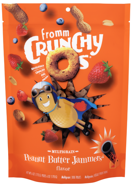 Fromm - Crunchy O's Peanut Butter Jammers Dog Treats