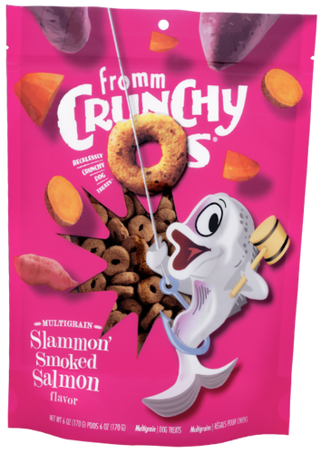 Fromm - Crunchy O's Slammon' Smoked Salmon Dog Treats