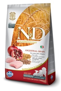 Farmina N & D - Low Ancestral Grain Chicken & Pomegranate - Puppy