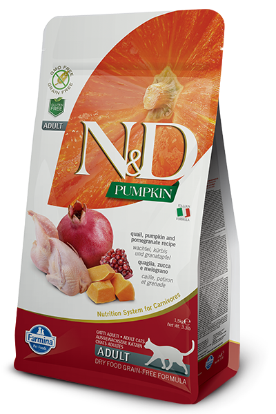 Farmina N&D Quail, Pumpkin & Pomegranate Cat Food