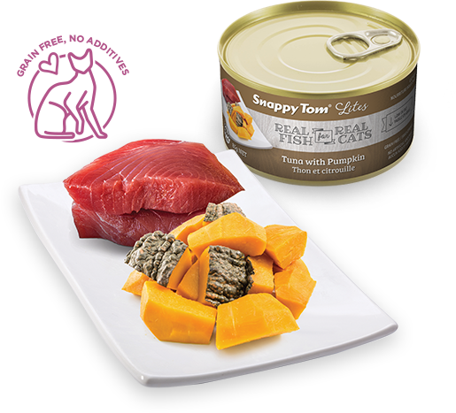 Snappy Tom Lites - Tuna & Pumpkin Cat Food - 3oz